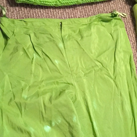 EUC, Company by Ellen Tracy, Cotton knit sleeveless top,silk pants, and Angora - Picture 4 of 8